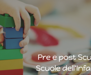 Iscrizioni pre e post scuola infanzia e primaria - anno scolastico 2025-26
