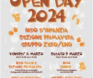 Open Day 2024 - Nidi, Sezione Primavera e Zero Uno